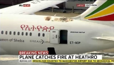 Empty 787 catches fire, hits Boeing with new setback